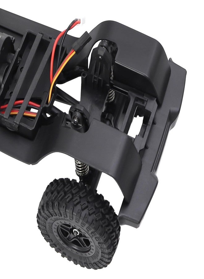 FACCNOY TRX4M 155mm 6.10in Wheelbase Assembled Frame Chassis Front Rear Axles Gearbox for 1/18 AX-8560 Rc Crawler TRX4-M Bronco Defender - Image 5
